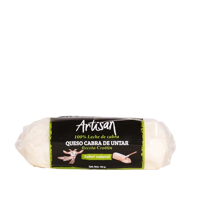 QUESOS DE CABRA Queso Crottin Natural 100 g x36 UN